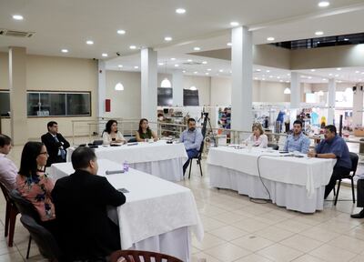 Autoridades de Senatur y empresarios se reunieron con representantes de Sedeco.