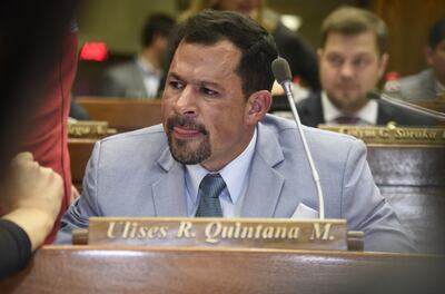Con la ayuda que recibió Ulises Quintana de la jueza, el parlamentario volvió a ocupar su banca en la Cámara de Diputados.