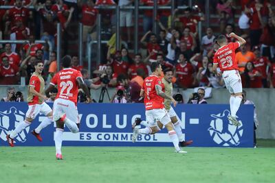 Inter de Porto Alegre dejó fuera a la Universidad de Chile.