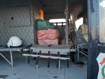 La pasta base se encontraba en bolsas.