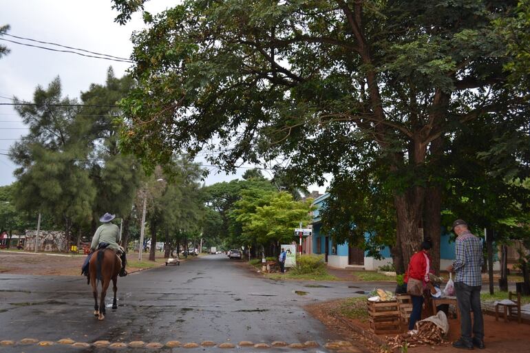 Solo lloviznas se registraron en San Juan Bautista, Misiones.