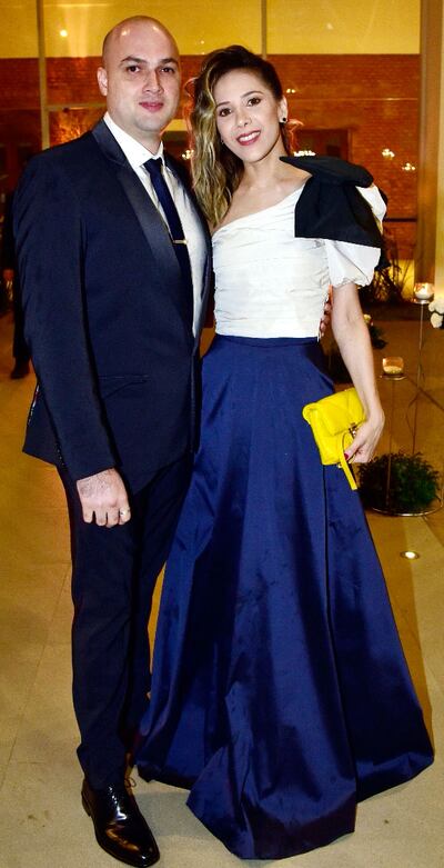 Horst Nill y Vanessa Vizcarra.