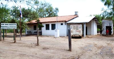 Local de la USF San Agustín, donde atiende el doctor Ronald Francisco Wolscham Mareco.