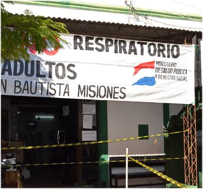 Unidad Sanitaria de IPS convertido en consultorio no respiratorio.