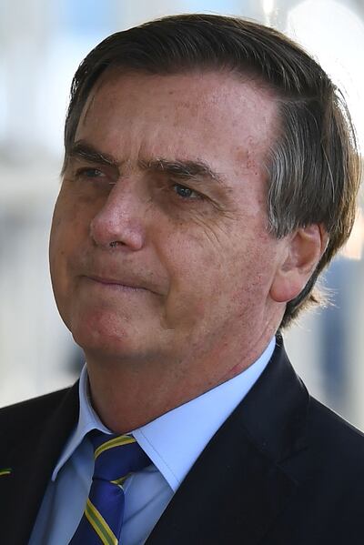 Jair Bolsonaro, presidente de Brasil.