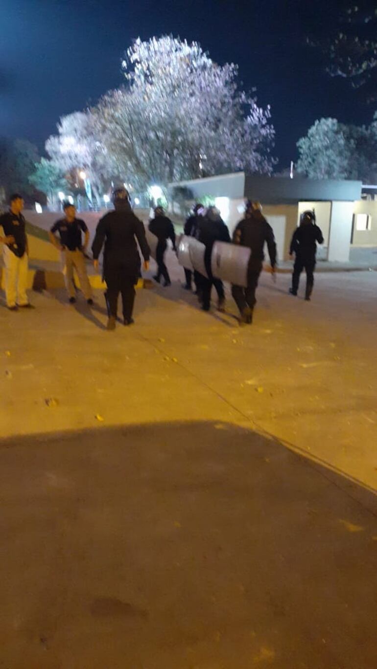 Violentos incidentes en la SND.