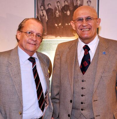 Alain Gerard Georgi-Samaron y Dr. Oliver Pascalin.