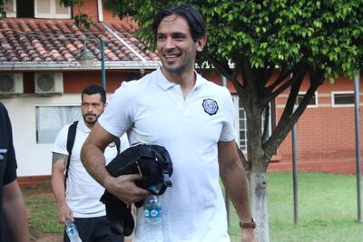 Roque Santa Cruz, Miguel Samudio, Olimpia.