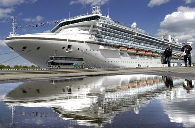 El crucero Grand Princess.