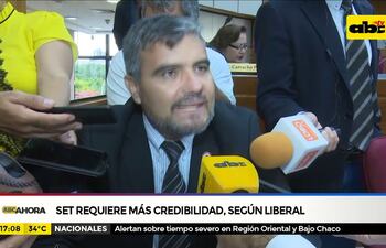 SET requiere más credibilidad, según liberal