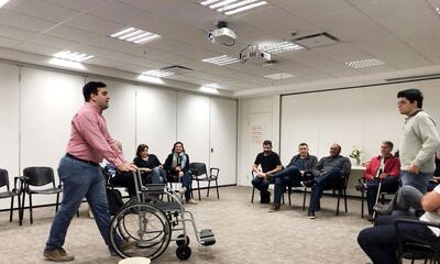 Itaú en su semana de la diversidad, a través del programa Unidos X Teletón.