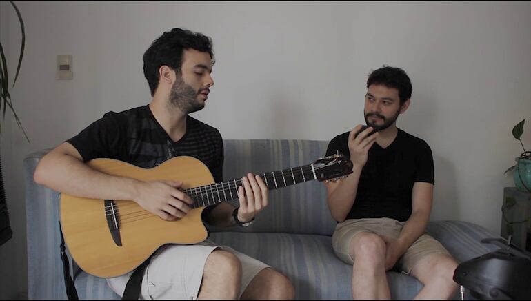 Pancho González y Wilson Santos, de Mente Nativa.