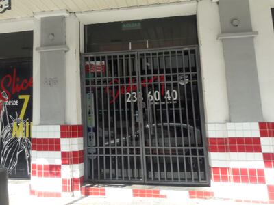 La mayoría de los locales en el microcentro de Asunción se encuentran cerrados ante las restricciones impuestas por el Gobierno.