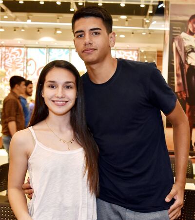 Luna Velázquez y Franco Almada.