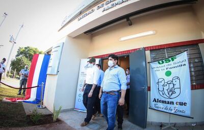 El presidente de la República, Mario Abdo Benítez, visitó ayer Horqueta, departamento de Concepción.