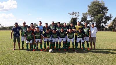 Una de las formaciones del  plantel del Sport Pakova que se ganó el derecho de jugar la Copa Paraguay 2020, que si bien está en suspenso, el cupo está ganado por méritos.