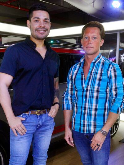 Agustín Vázquez y Raúl Fanego.