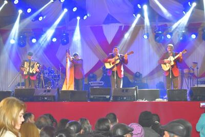 Un variado repertorio de artistas desfilan por el escenario del Festival del Itaju.