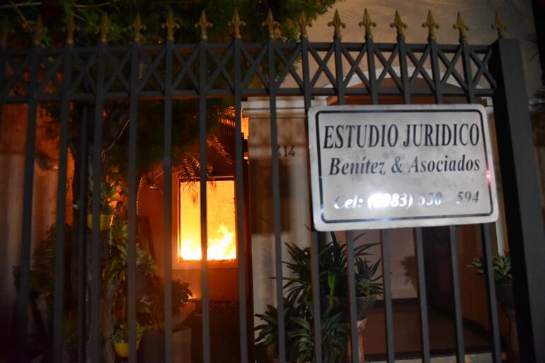En el sitio funciona un estudio jurídico.