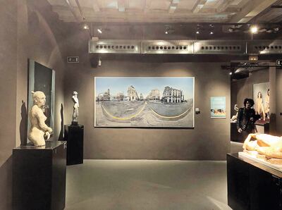 Enrique Collar en el MEAM