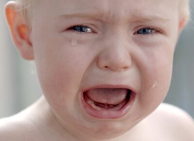 Lágrimas diarias. Los niños suelen llorar en promedio entre 30 y 120 minutos por día en sus primeros dos años de vida.