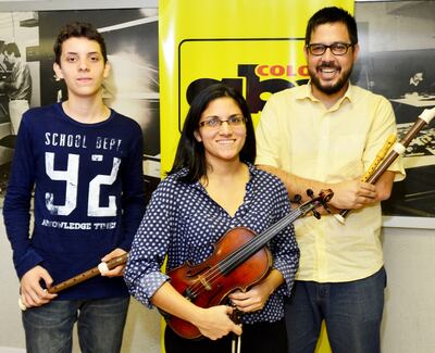 Maximiliano Martínez debutará hoy como solista junto a la OSN. También estará como solista la violinista Patricia Barrios, en este concierto que tendrá como director a Luis Vera Resquín.