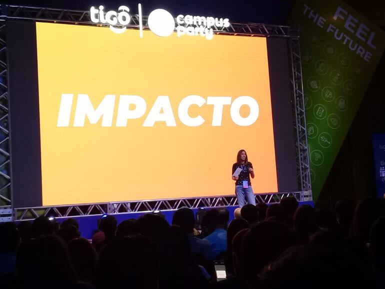 El Tigo Campus Party comenzó esta tarde y va hasta el domingo.