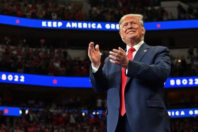 Donald Trump, presidente de los Estados Unidos.