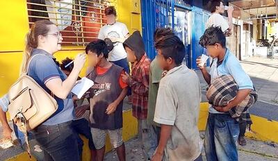 Un total de 18 niños de pueblos originarios fueron llevados al albergue Kuarahy Resê.