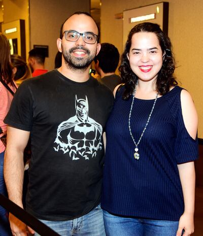 Eduardo Amarilla y Livia Escobar.