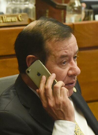 Miguel Cuevas (ANR, Añetete), extitular de Diputados, imputado por supuesto enriquecimiento ilícito.