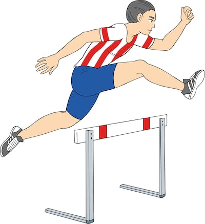 Carreras con vallas y de medio fondo