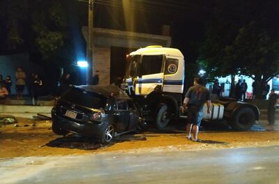 Accidente en Limpio.
