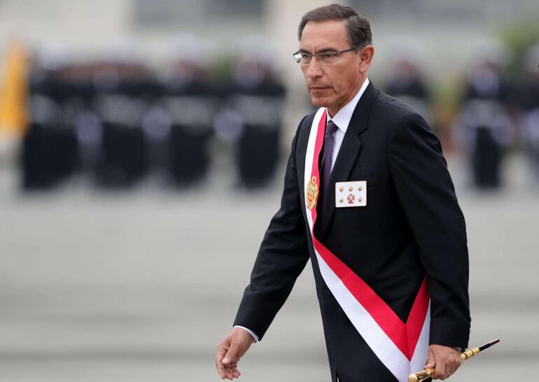 Mart&iacute;n Vizcarra, presidente de Per&uacute;.