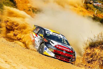 Gustavo Saba está en competencia con el VW Polo GTI R5