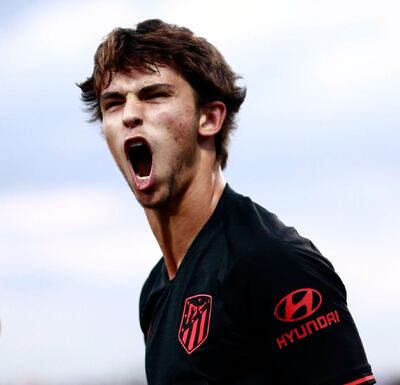 João Félix, el futbolista portugués del Atlético Madrid. (AFP).