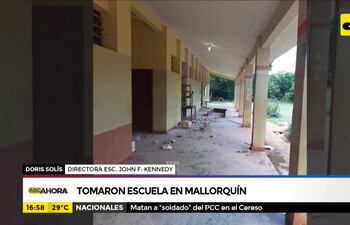 Tomaron escuela en Mallorquín