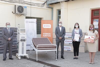 Estas entregas son parte de las acciones de Responsabilidad Social Empresarial desarrolladas en medio de la crisis sanitaria generada por la Covid-19.