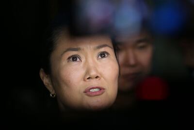 Keiko Fujimori.