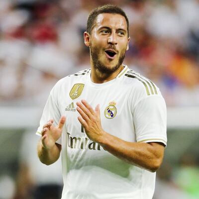 Hazard espera poder debutar pronto en el Santiago Bernabéu.