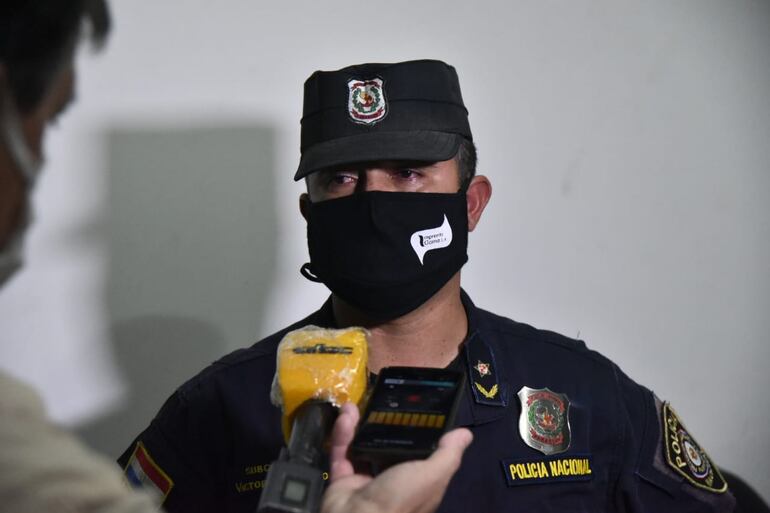 subcomisario Víctor Presentado.