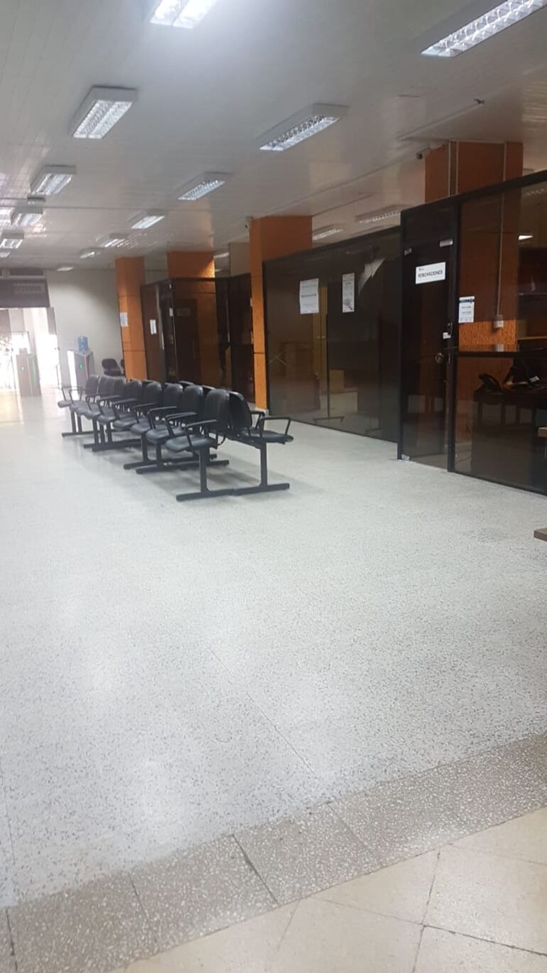 El Dinapi está vacío.