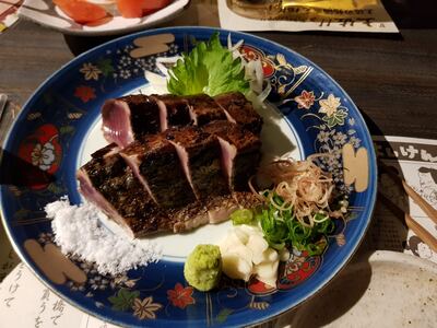 Wasabi comida Japonesa Japón Atún