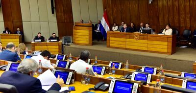 Sesión  de la bicameral en la que  el titular de la Corte expuso su presupuesto 2020.  Poca asistencia de legisladores.