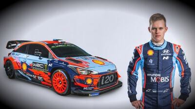 Ott Tanak pilotará un Hyundai en el 2020.