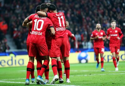 El Bayer Leverkusen superó al Atlético.