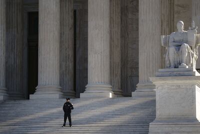 Corte Suprema de Estados unidos, en Washington, Estados Unidos.
