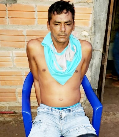 Maximino Ayala Ortiz, detenido.