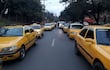 taxistas en P. Presidente