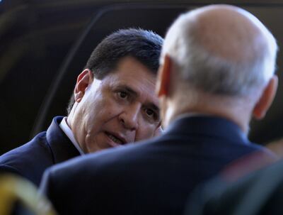 Horacio Cartes posee orden de captura.